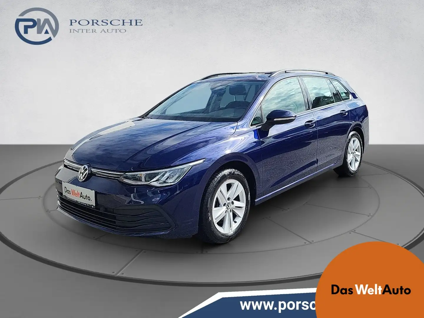 Volkswagen Golf Variant Life TDI Bleu - 1