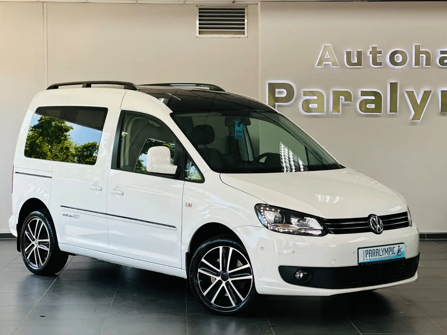 Volkswagen Caddy Edition 30 *170PS* Rollstuhlgerecht-Rampe White - 2