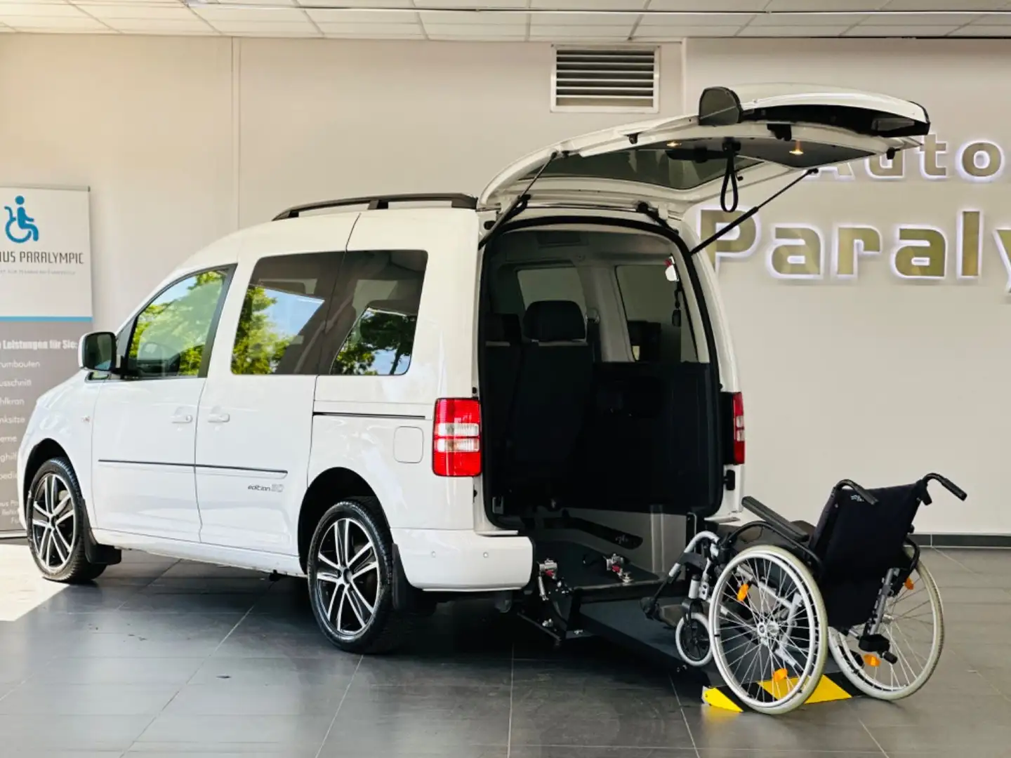 Volkswagen Caddy Edition 30 *170PS* Rollstuhlgerecht-Rampe White - 1