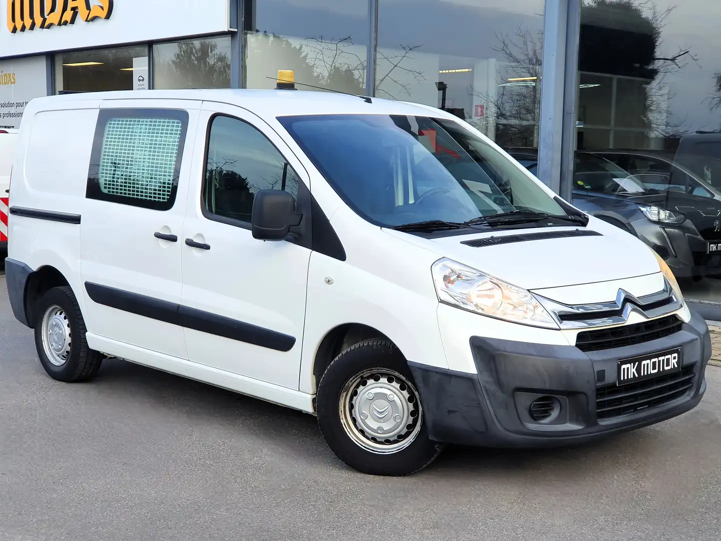 Citroen Jumpy 🟩1.6 DIESEL 90CV / TVA DEDUCTIBLE / UTILITAIRE Blanco - 2