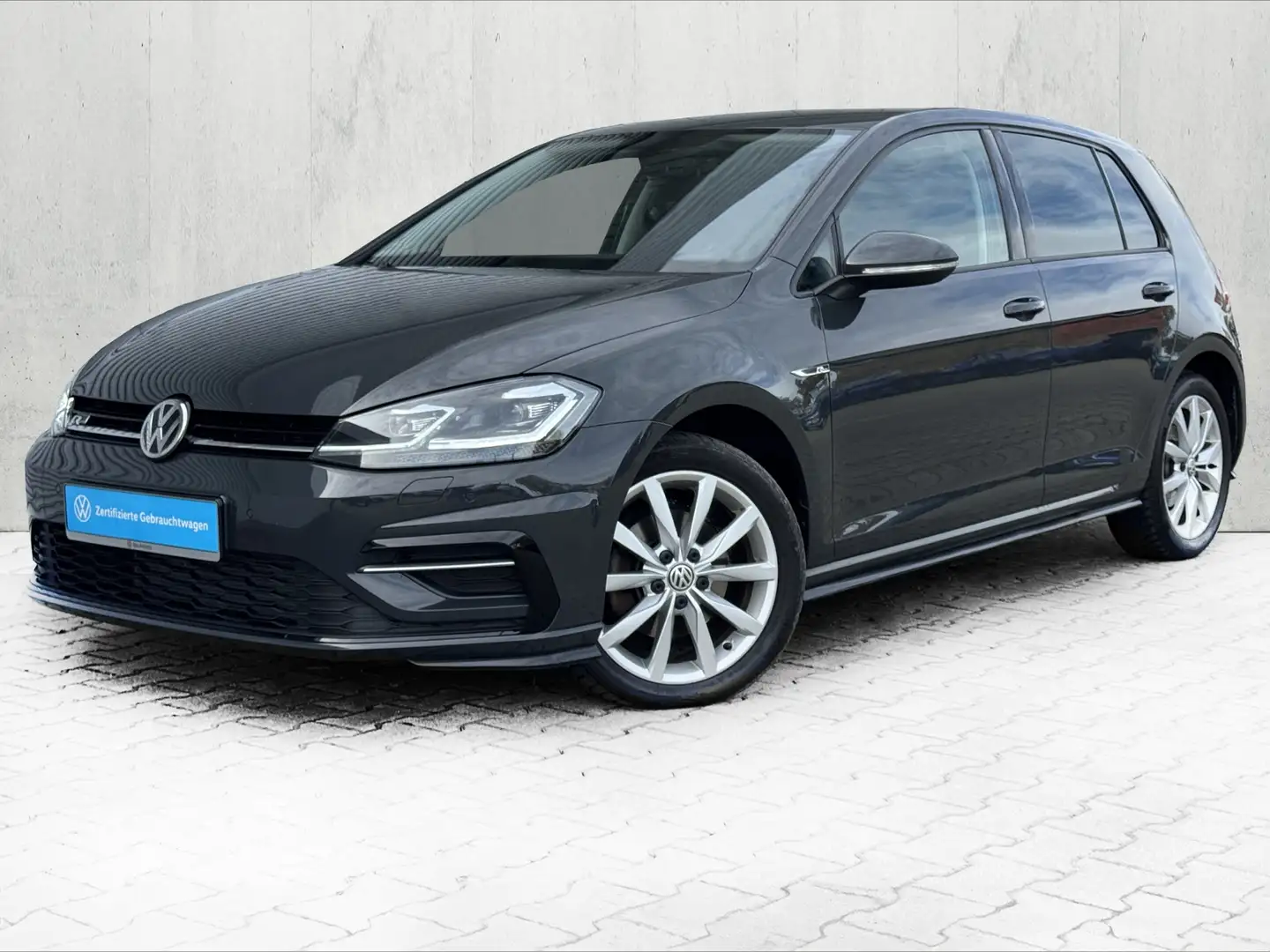 Volkswagen Golf VII 2.0 TDI DSG Highline *AHK*LED*NAVI* Grau - 2
