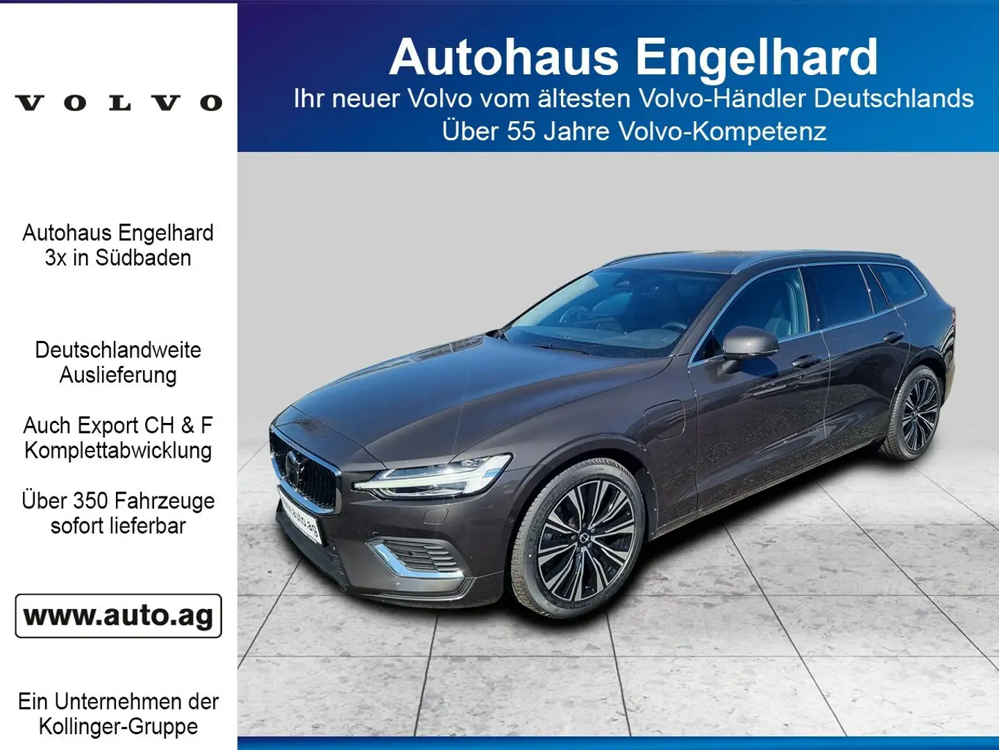 Volvo V60 T6 PLUS BRIGHT WINTERDEAL Grau - 1