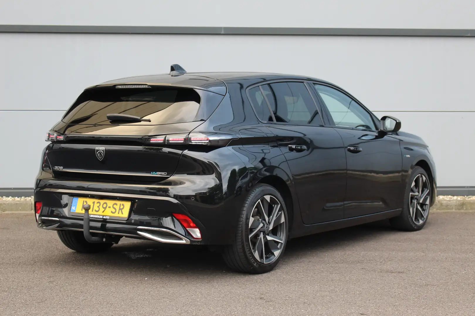 Peugeot 308 1.6 HYbrid 180 PK Allure | Afn. Trekhaak | Adap.Cr Zwart - 2