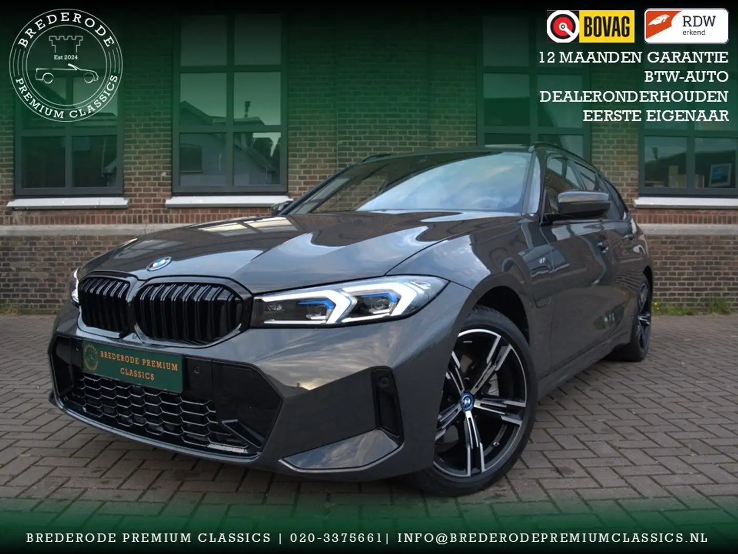 BMW 330 330e xDr Touring | MSport Pano 360 HK HuD Key ALED Grau - 1