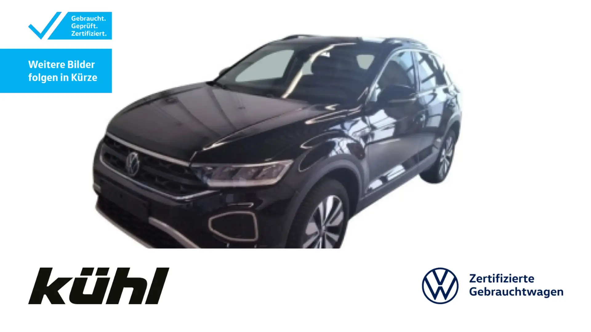Volkswagen T-Roc 1.5 TSI Move LED ACC Standhzg. App Navi Zwart - 1