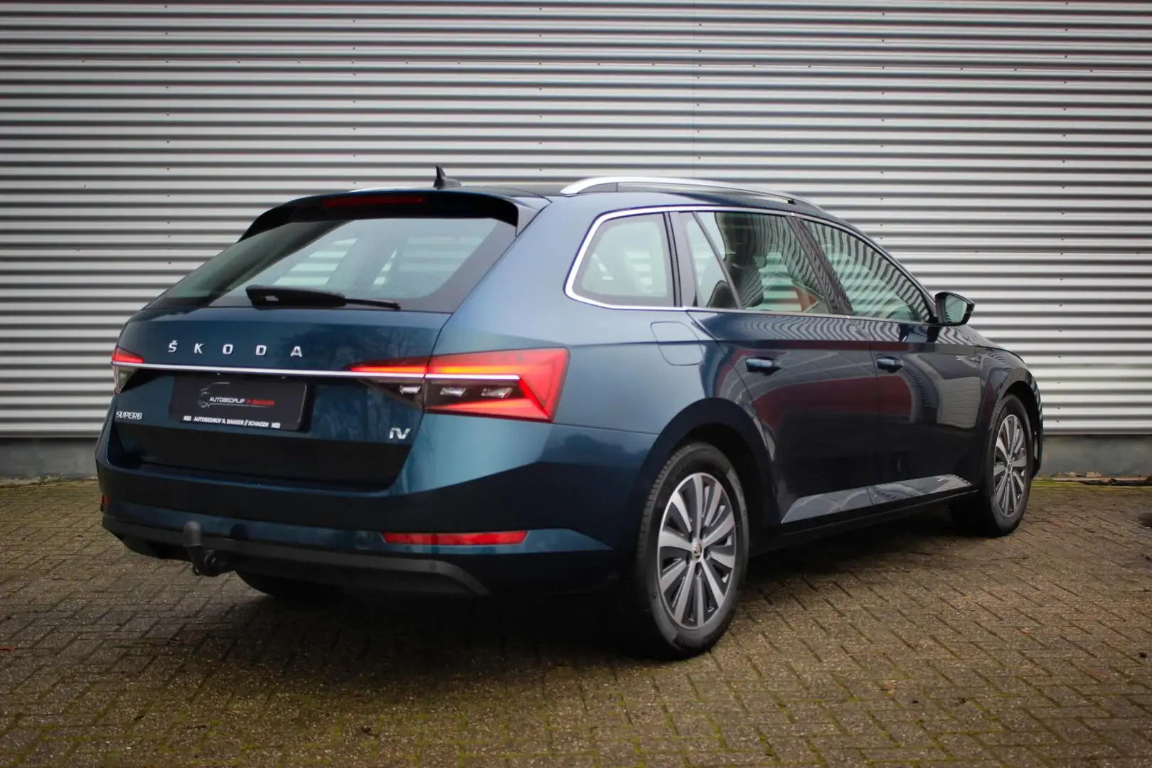 Skoda Superb Combi 1.4 TSI iV Style // Luxe lederen interieur | Bleu - 2