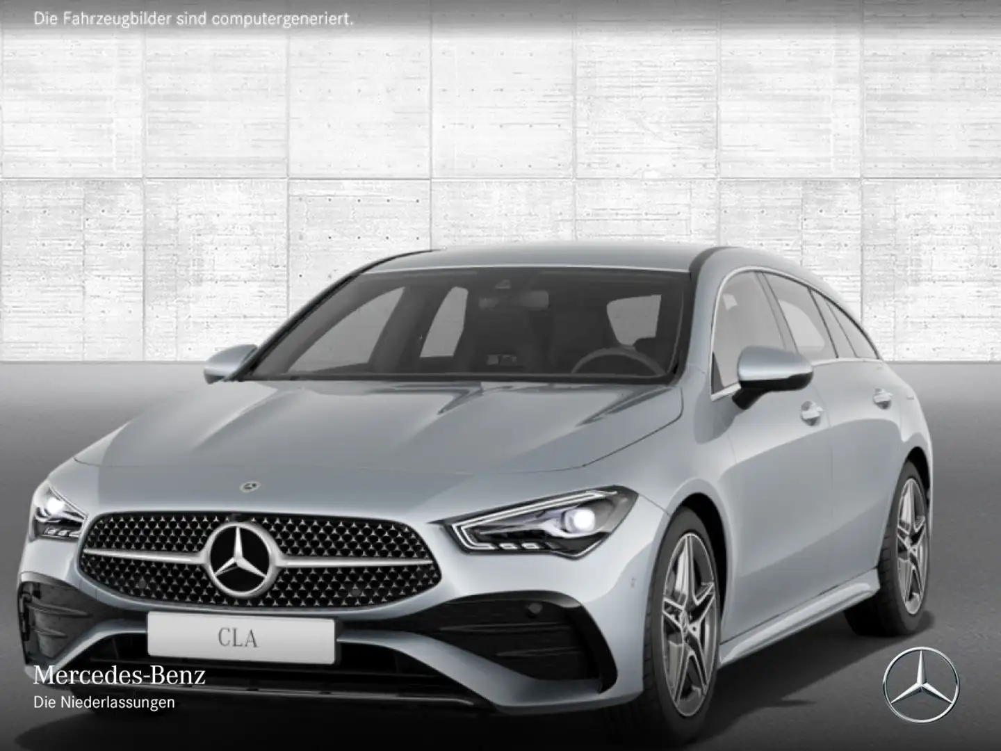 Mercedes-Benz CLA 250 4M AMG+AHK+LED+KAMERA+TOTW+KEYLESS+8G Silber - 2