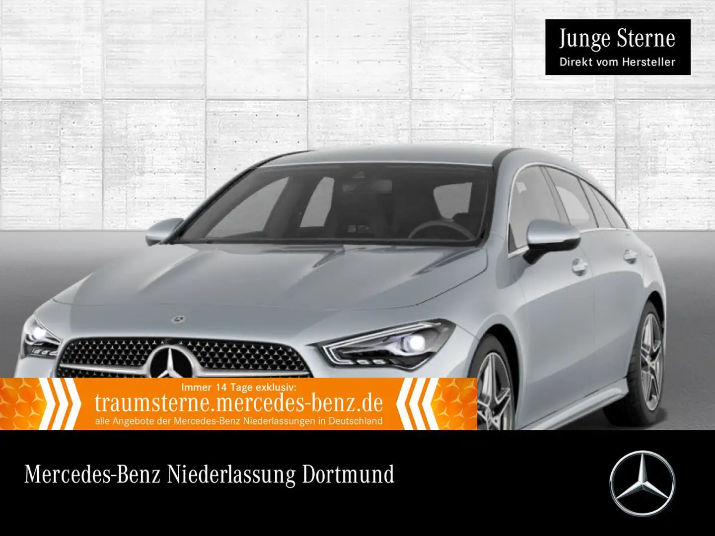 Mercedes-Benz CLA 250 4M AMG+AHK+LED+KAMERA+TOTW+KEYLESS+8G Silber - 1