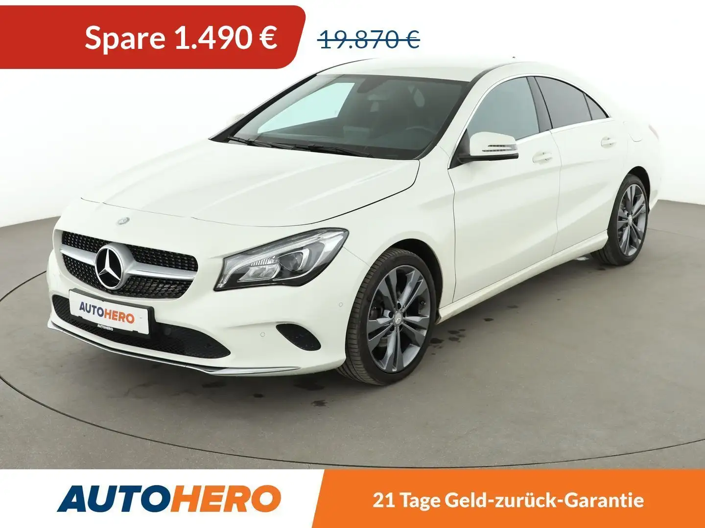 Mercedes-Benz CLA 180 Score Urban*NAVI*AHK*LED*PDC*SHZ*KLIMA*GARANTIE* Weiß - 1