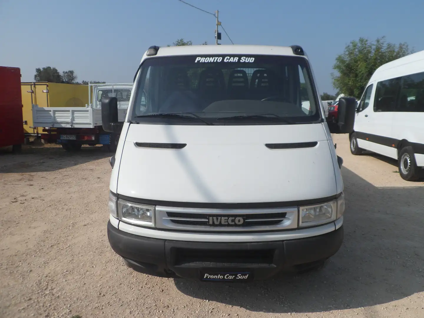 Iveco Daily 35c14 doppia cabina cassone fisso Bianco - 2