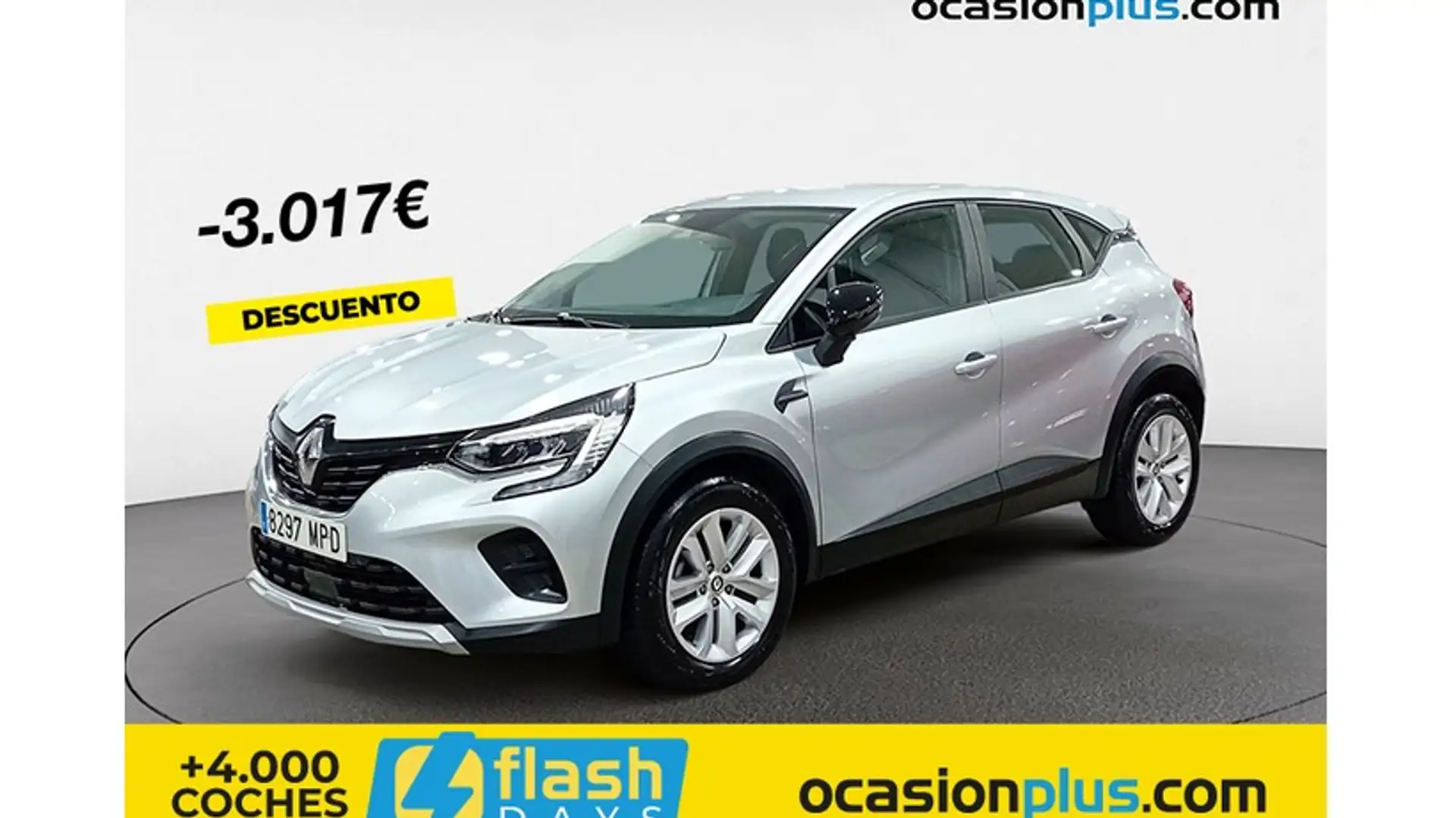 Renault Captur TCe Evolution 67kW Gris - 1