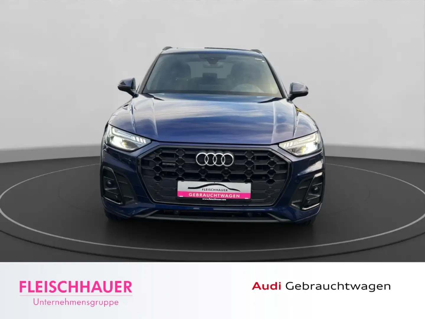 Audi Q5 S line 50 TFSI e quattro DSG+LEDER+PANORAMADA Blau - 2
