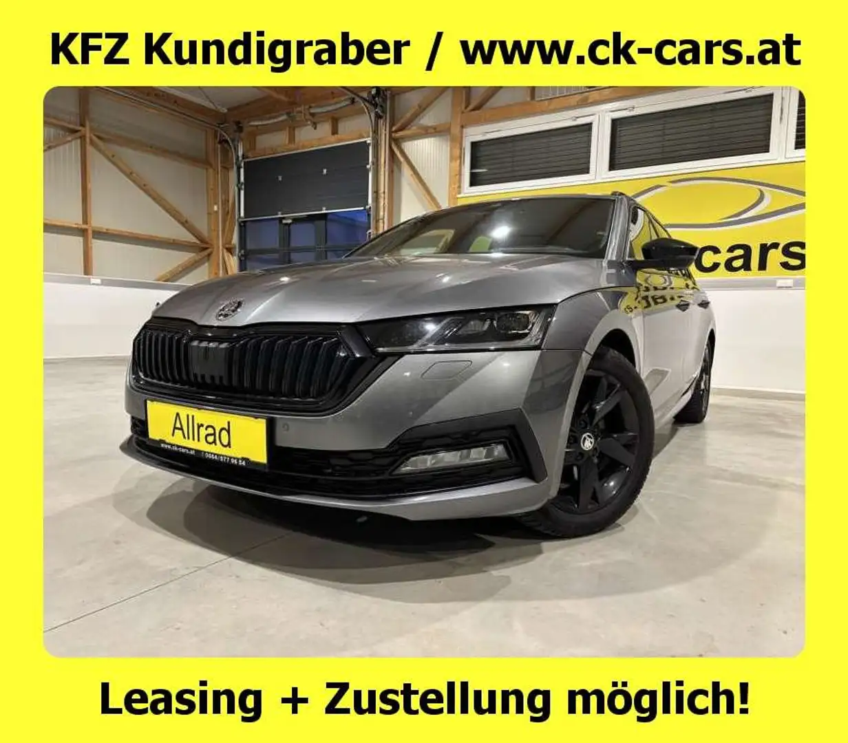 Skoda Octavia SPORTLINE 4x4 VIRTUAL COCKPIT STANDHEIZUNG MATRIX Grau - 1