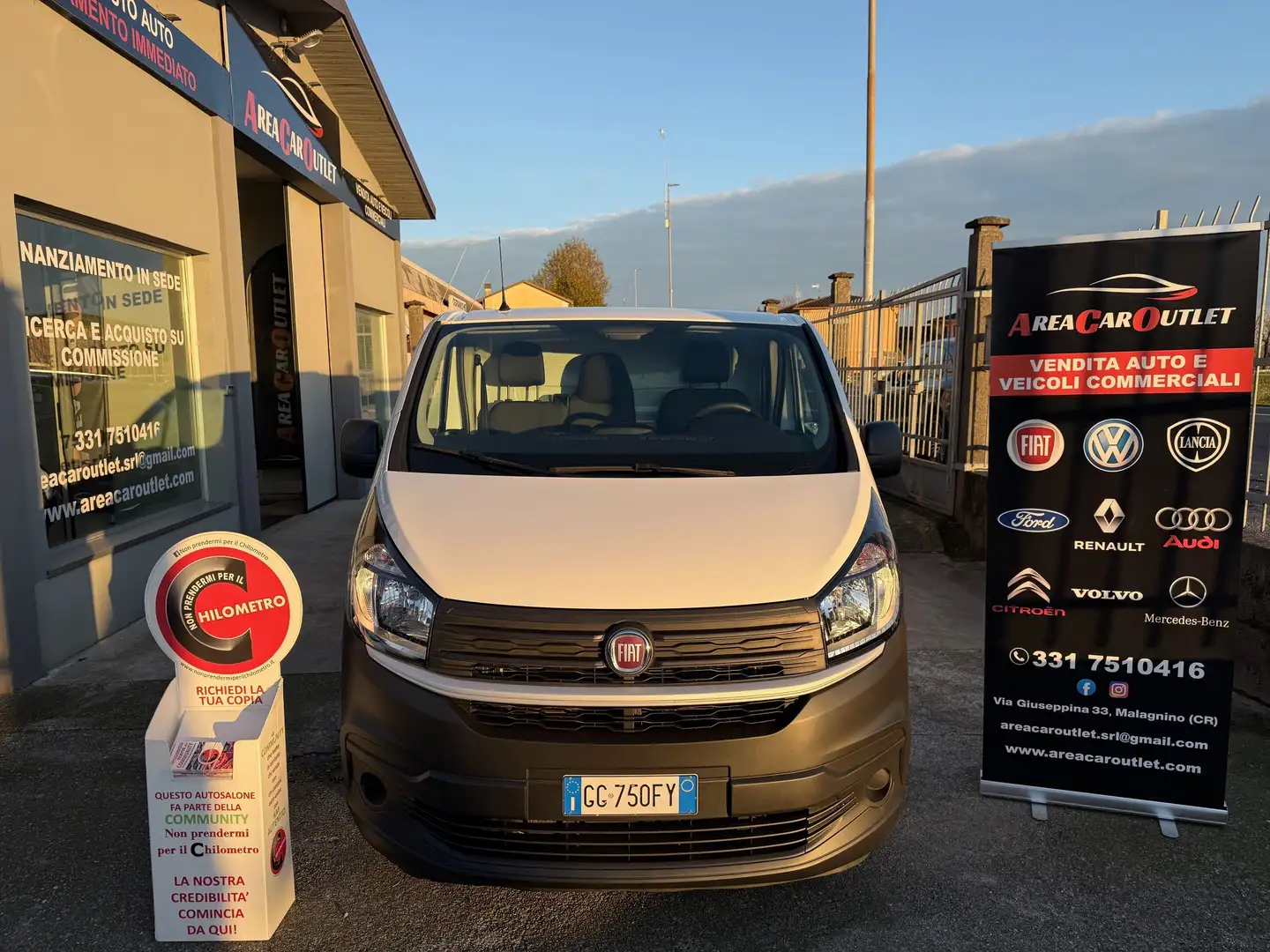 Fiat Talento L2 2.0 Ecojet 120CV*PORTATA 12QUINTALI*PASSO LUNGO Bianco - 2