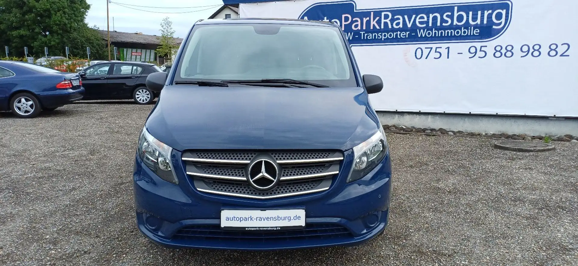 Mercedes-Benz Vito 116 CDI 4x4 lang Sthzg. RFK Klima Flügelt. Blau - 2