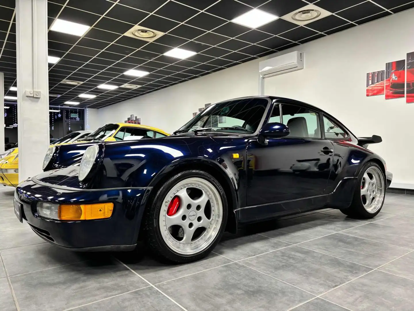 Porsche 964 3.6 Turbo cat Coupé Bleu - 2