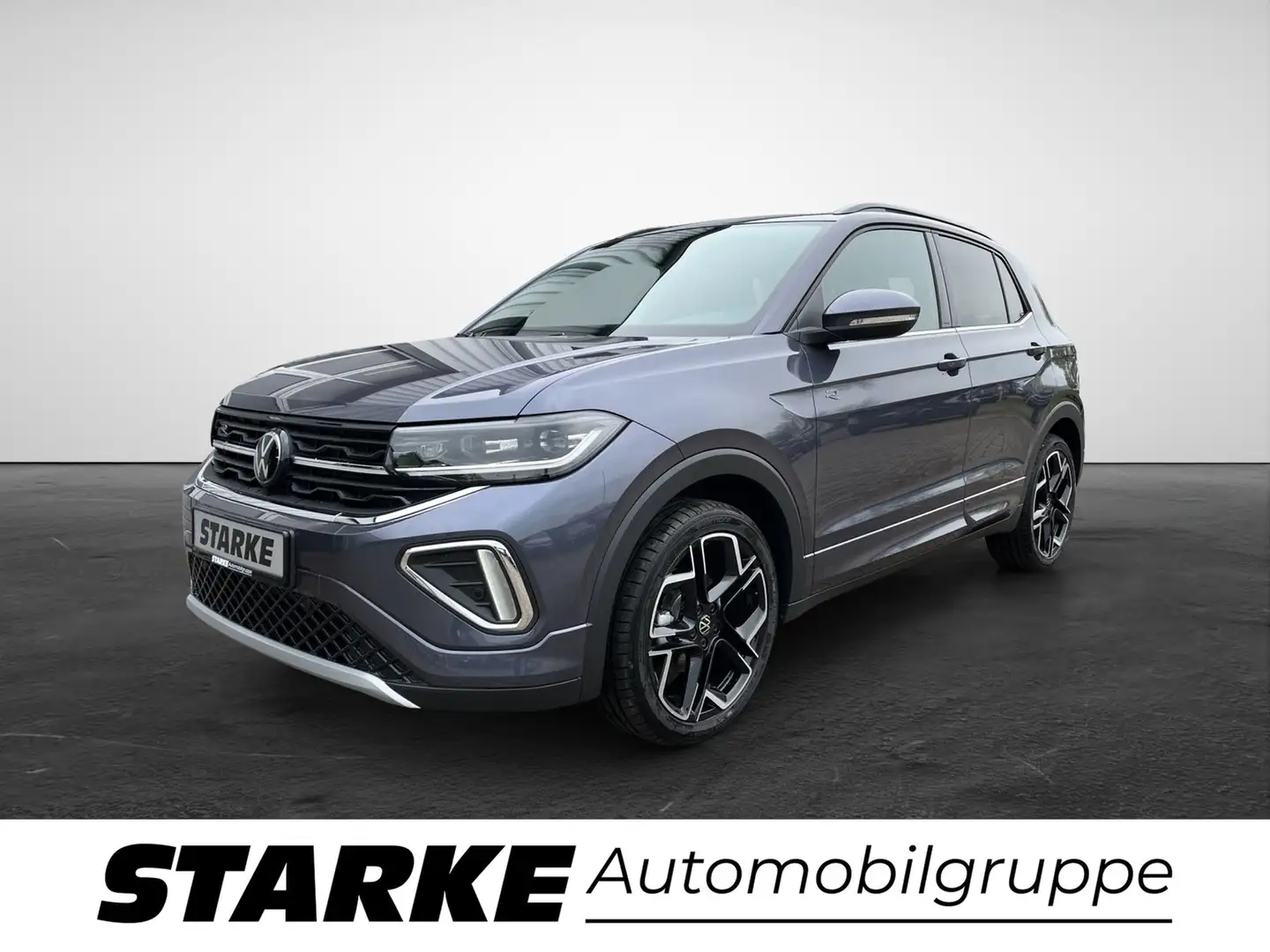 Volkswagen T-Cross 1.5 TSI DSG R-Line Gris - 2