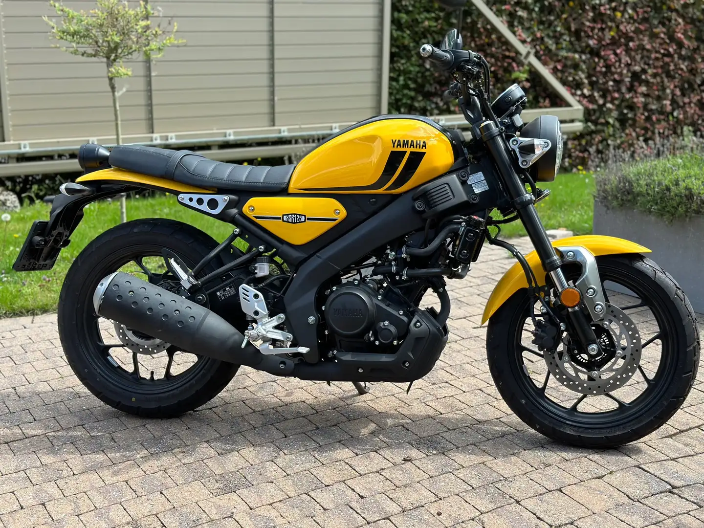 Yamaha XSR 125 Jaune - 1
