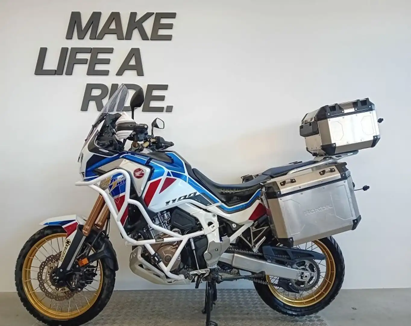 Honda CRF 1000 Africa Twin 1100 Adventure Sport Bianco - 2