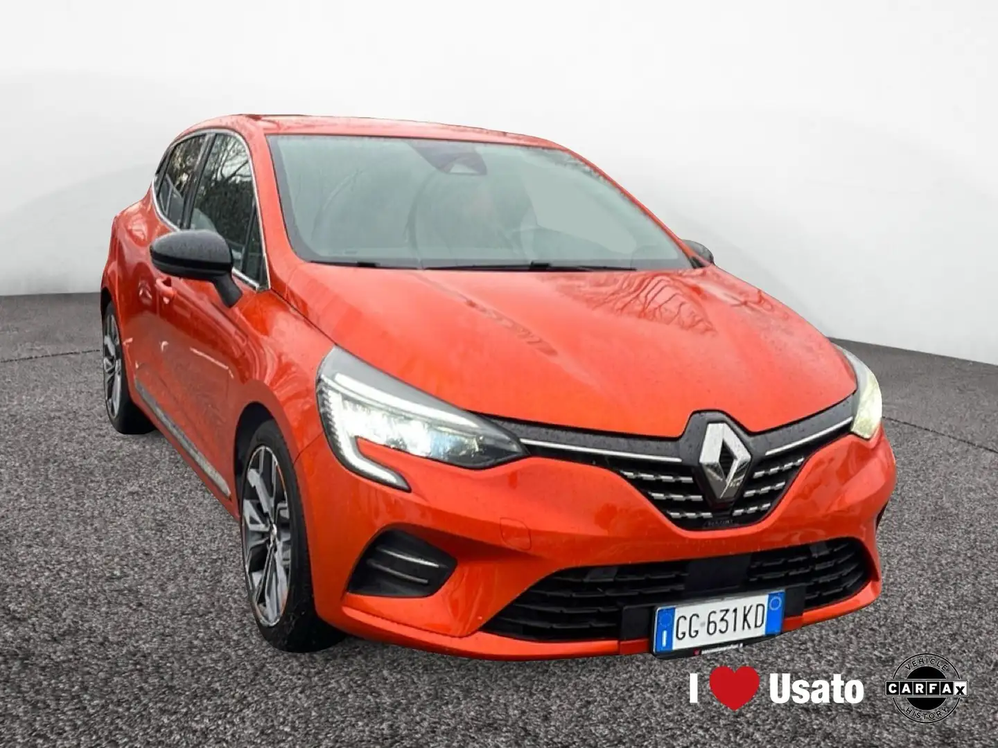 Renault Clio V 2019 1.6 hybrid Intens E-Tech 140cv auto Orange - 2