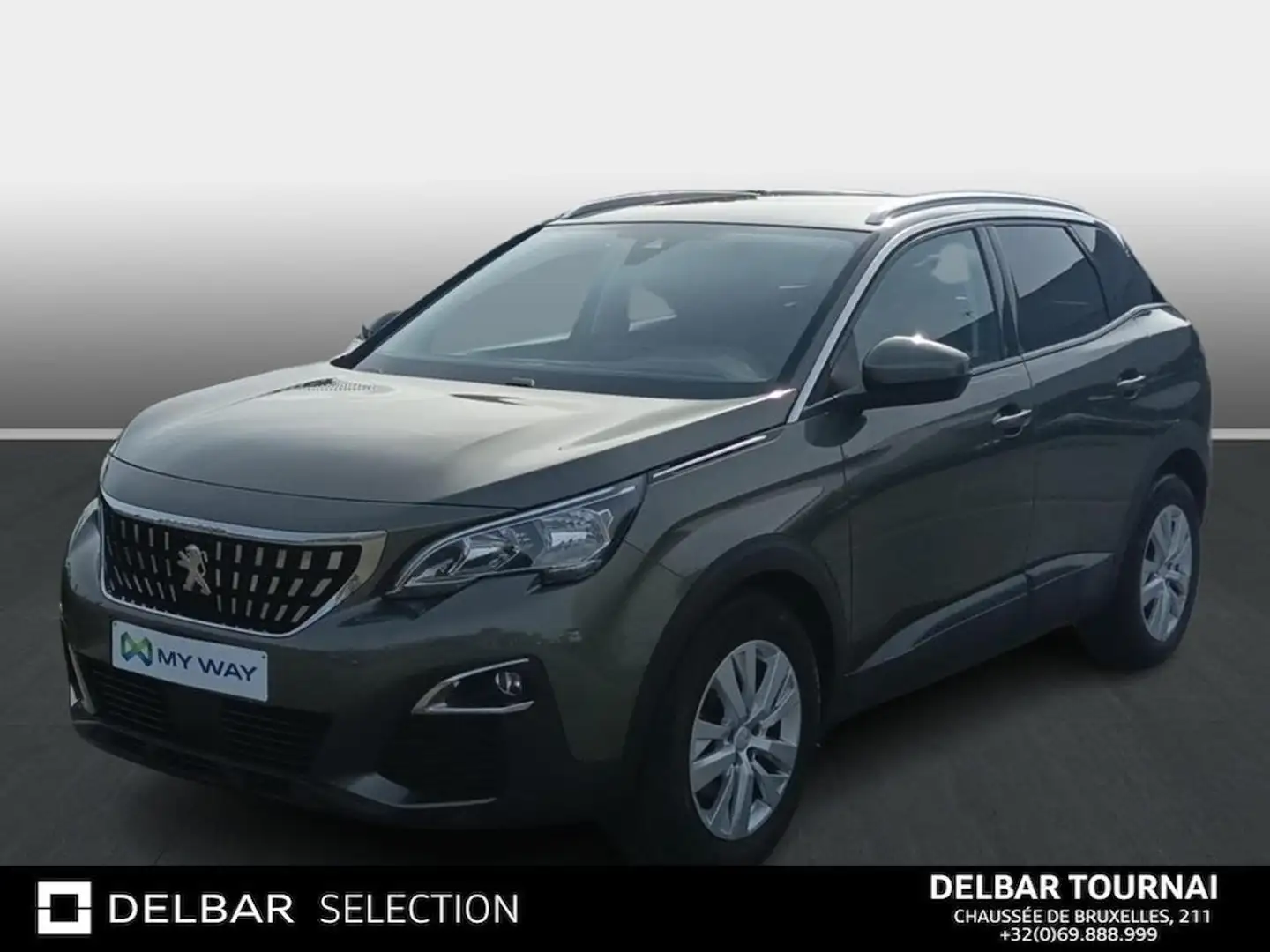 Peugeot 3008 Active 1.5 BlueHDi 130ch Grijs - 1