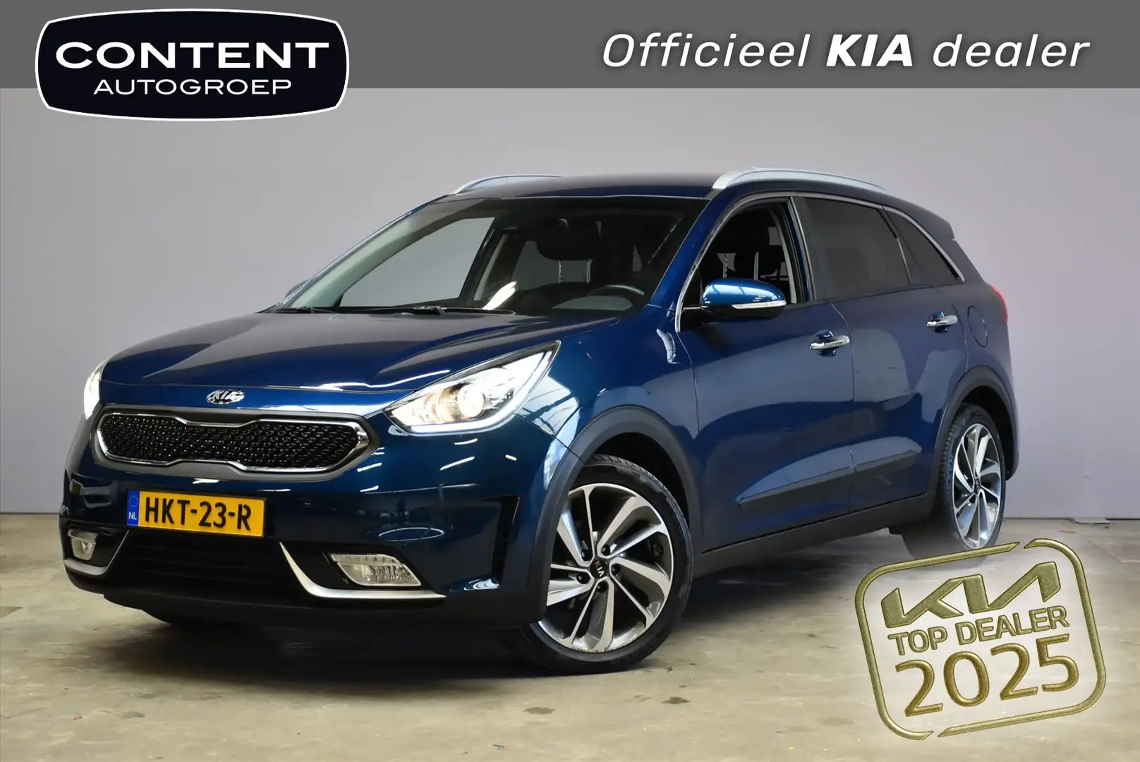 Kia Niro 1.6 GDi Hybrid 141pk DCT6 First Edition Blauw - 1