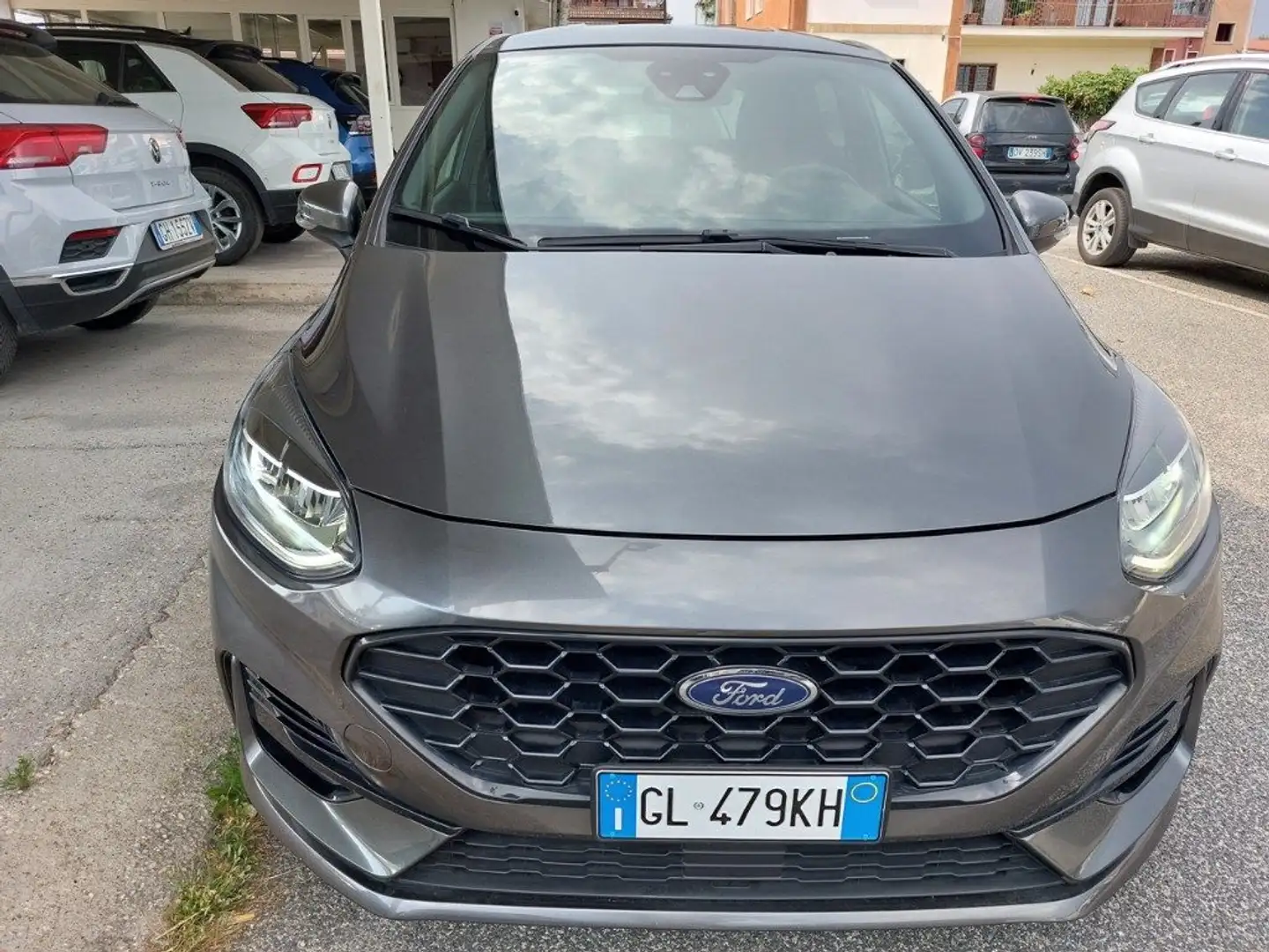 Ford Fiesta 1.0 Ecoboost Hybrid ST-LINE 125 CV Grigio - 2