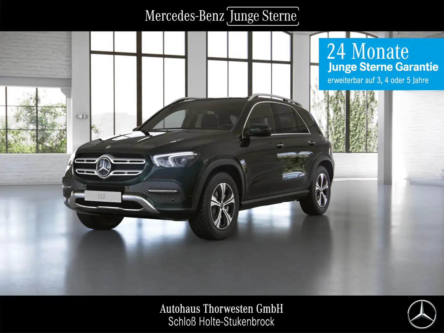 Mercedes-Benz GLE 350 GLE 350 de 4MATIC AHK MBUX MEMORY ASSISTENTEN Grün - 1