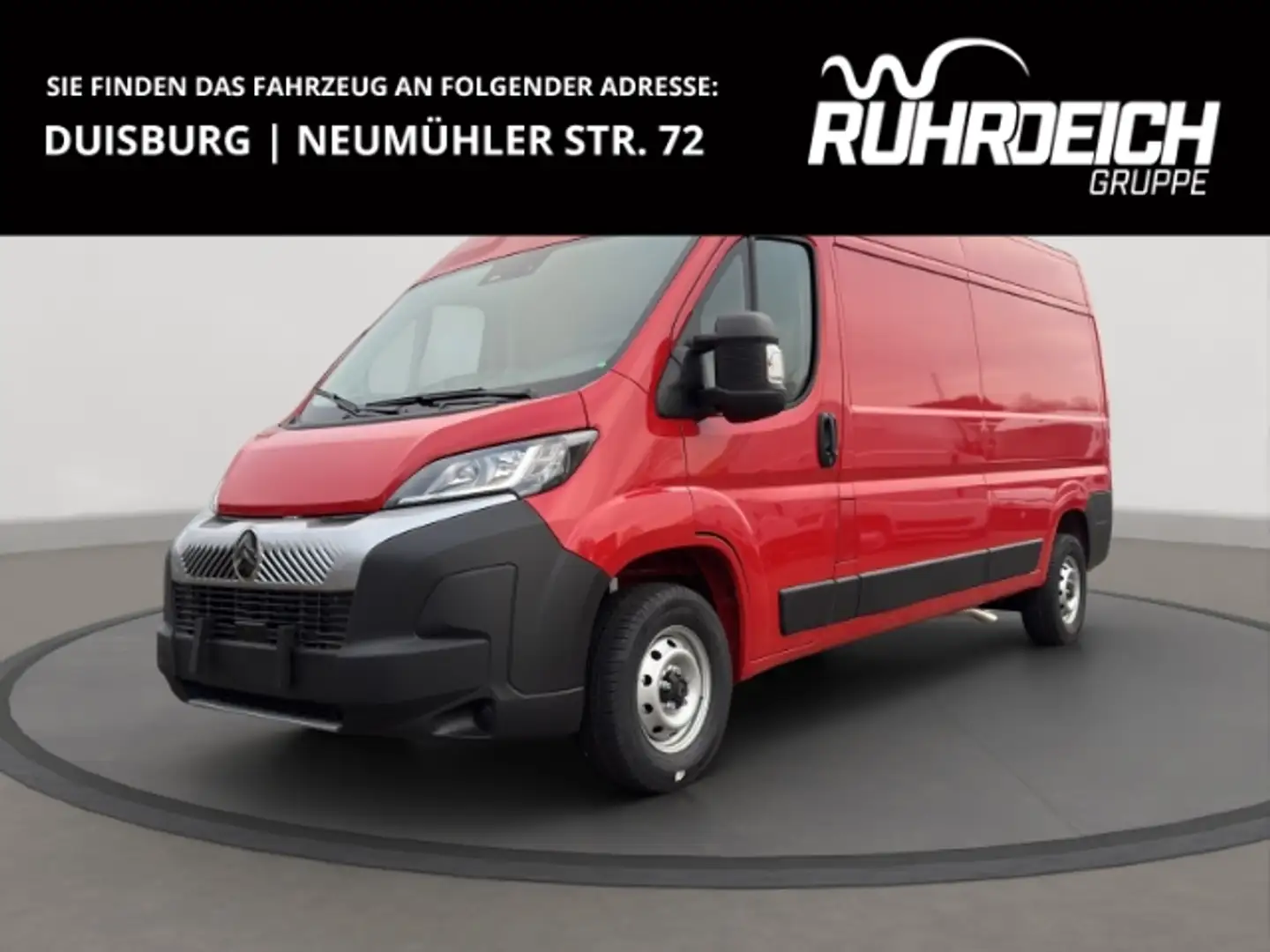 Citroen Jumper Kasten Hochraum 35 L3H2 BlueHDi 140 2.2 FAP Rouge - 1
