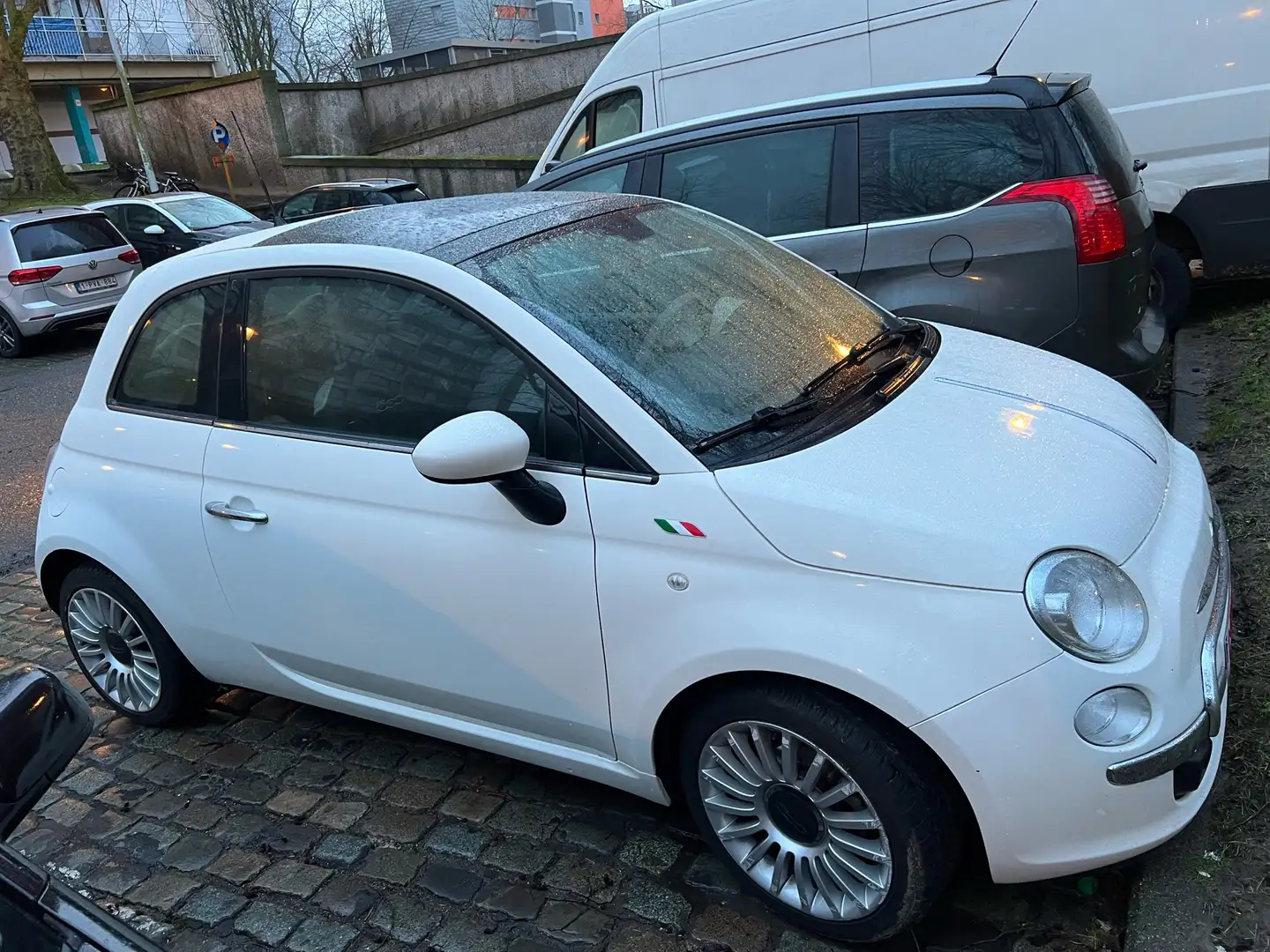 Fiat 500 1.2i Lounge PUR-02 Stop & Start Blanc - 1