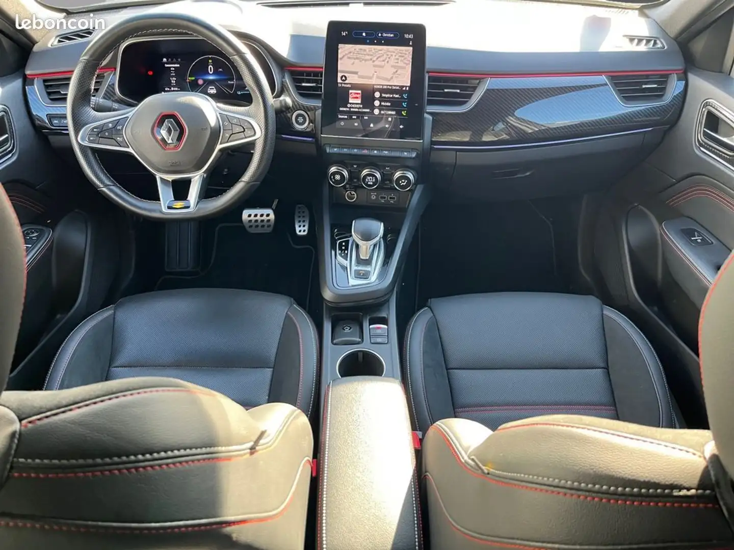 Renault Arkana E-Tech 145 ch RS line Fast Track Garantie 12 mois Gris - 2