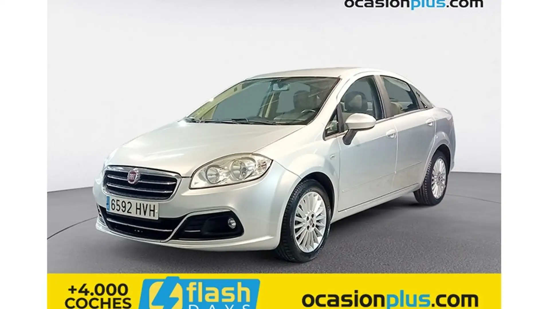 Fiat Linea 1.3Mjt Easy Plateado - 1