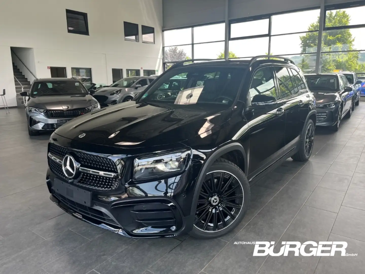 Mercedes-Benz GLB 220 4M AMG 7-Sitzer Pano AHK 360° ACC Burmester Multib Schwarz - 1
