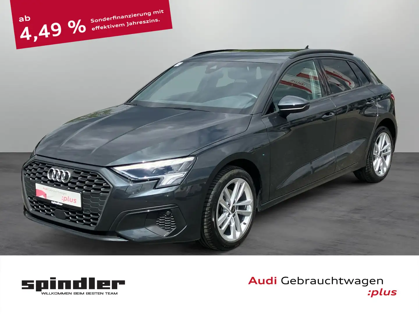 Audi A3 35TFSI S-tronic/ Navi,AHK, RFK, LED Grau - 1
