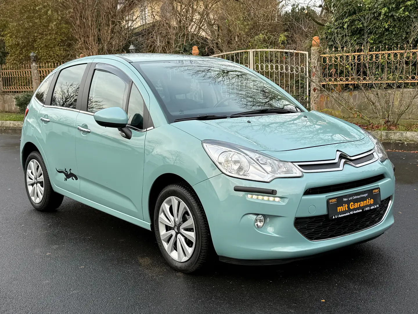 Citroen C3 TÜV NEU-1HAND-ORGINAL SCHECKHEFT-GARANTIE Blau - 2