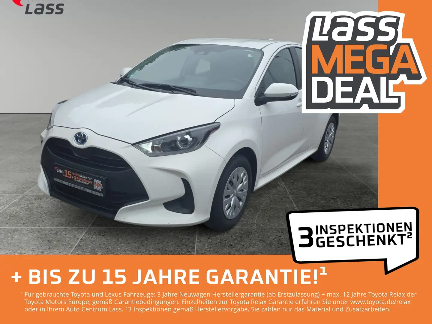 Toyota Yaris 1.5 Business Edition Matrix ACC AUT Kam. Blanco - 1