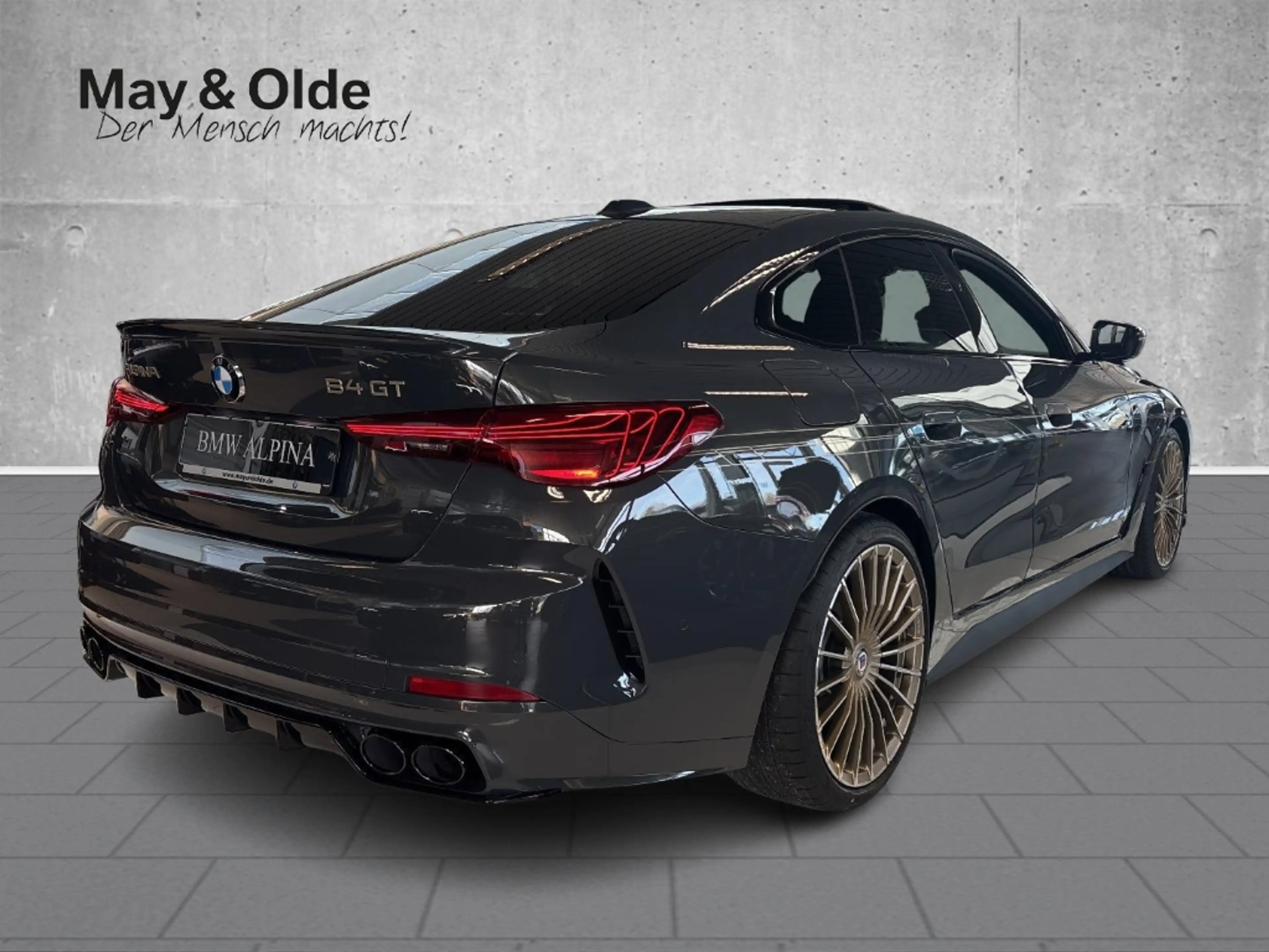 Alpina B4 GT Gran Coupe Standh. Vollleder Merino H/K — photo 3