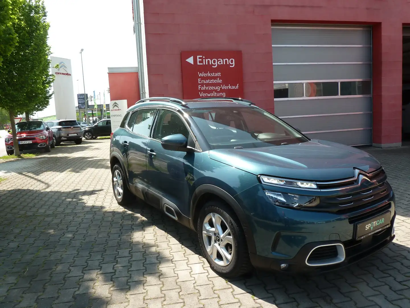 Citroen C5 Aircross BlueHDI 130 Live Navi Schiebedach Grün - 1