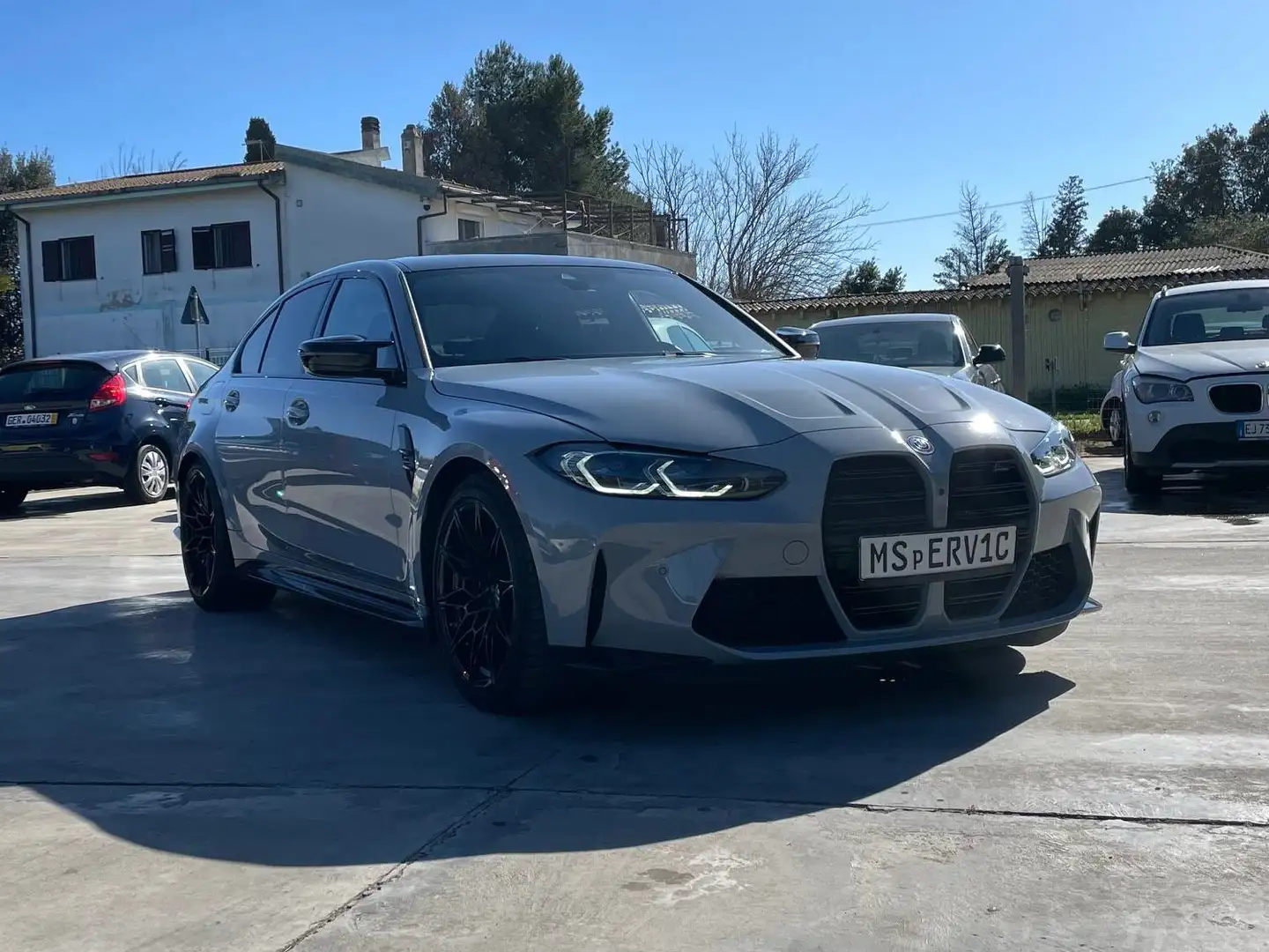 BMW M3 M3 3.0 Competition auto Grigio - 2