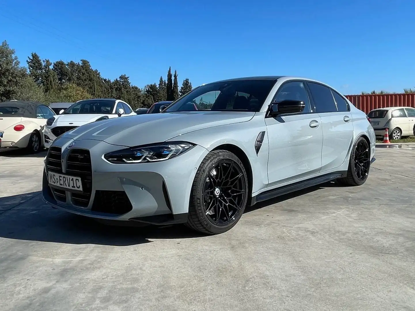 BMW M3 M3 3.0 Competition auto Grigio - 1