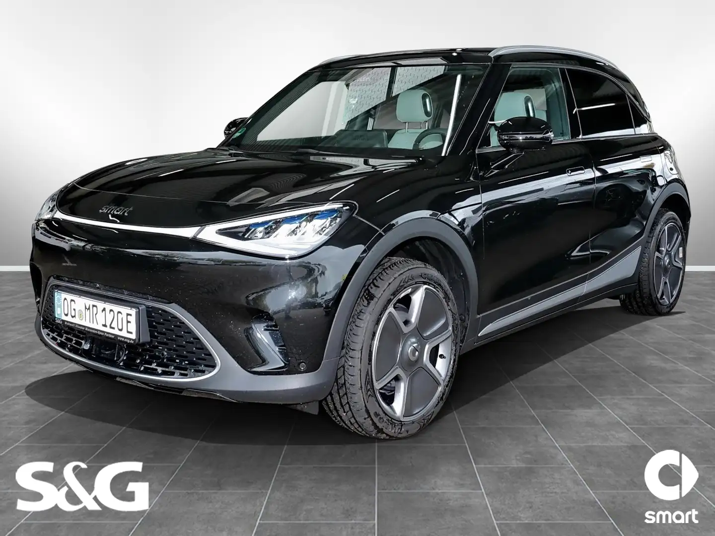 smart #1 PRO+ 22KW+Navigation+LED+360°Kamera+Glasdach Чёрный - 1