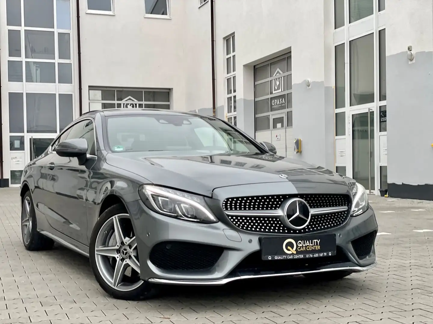 Mercedes-Benz C 250 d 4Matic 9G *VOLL*PANO*HEAD-UP*DISTR+* Gris - 1