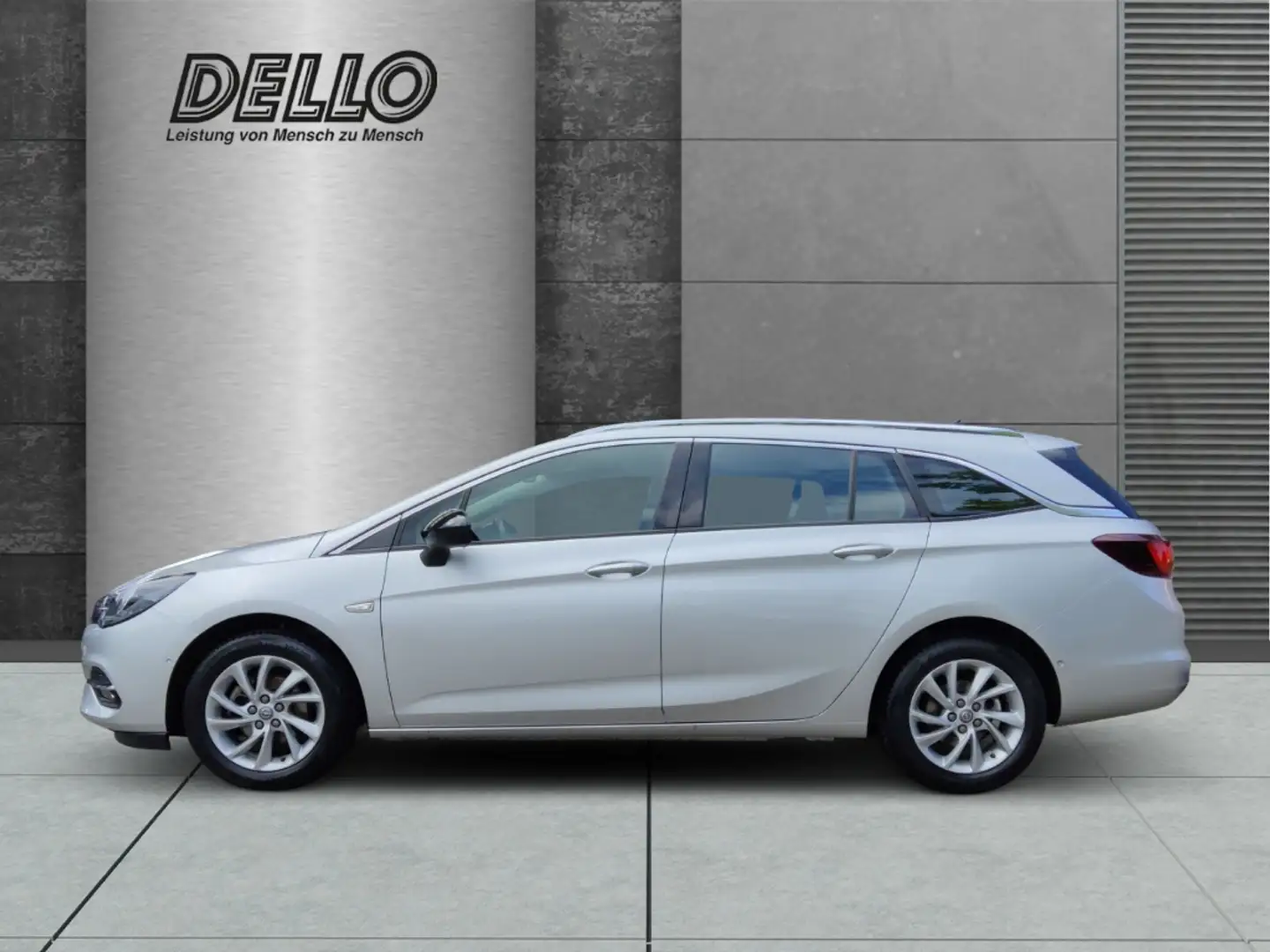 Opel Astra Sports Tourer Elegance Navi PDC RFK LenkradHZG SHZ Zilver - 2