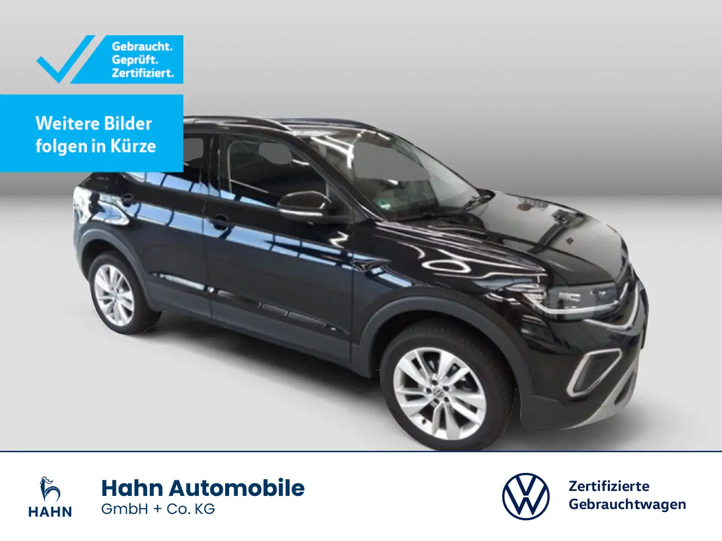 Volkswagen T-Cross 1.0TSI DSG Life ACC App-C Cam Matrix Nav Schwarz - 1