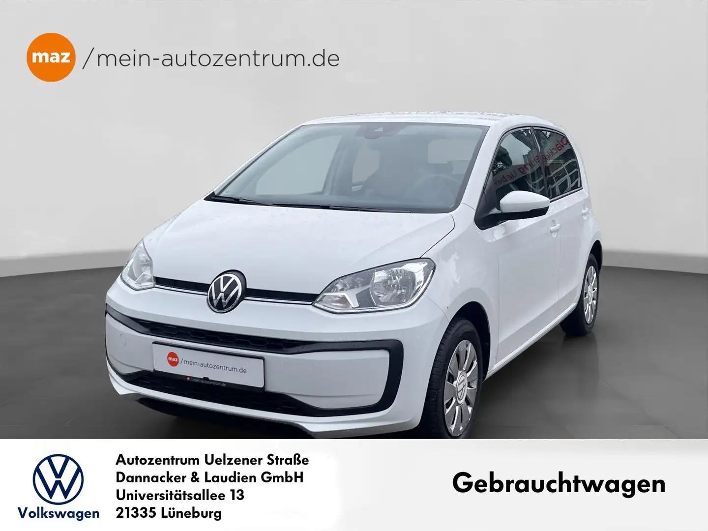 Volkswagen up! 1.0 4 Doors Maps+More Klima Comp. Phone Blueto Blanco - 1