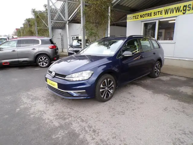 Volkswagen Golf Variant 1.6TDi 116cv Bleu 07/20 49.642km Airco GPS Bluetoo
