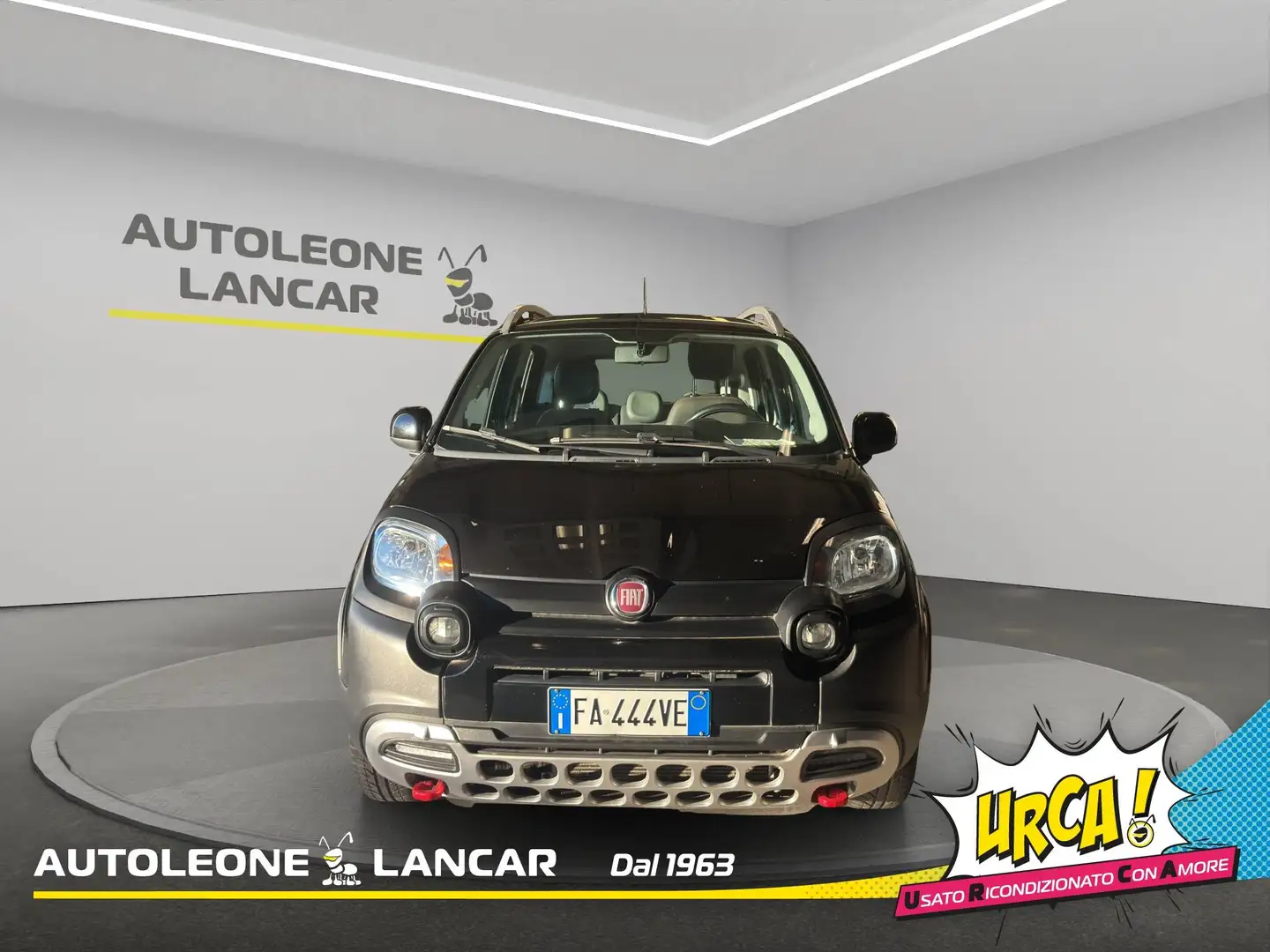 Fiat Panda 4x4 1.3 mjt Cross 80cv 5 Posti OK NEOPATENTATI Schwarz - 2