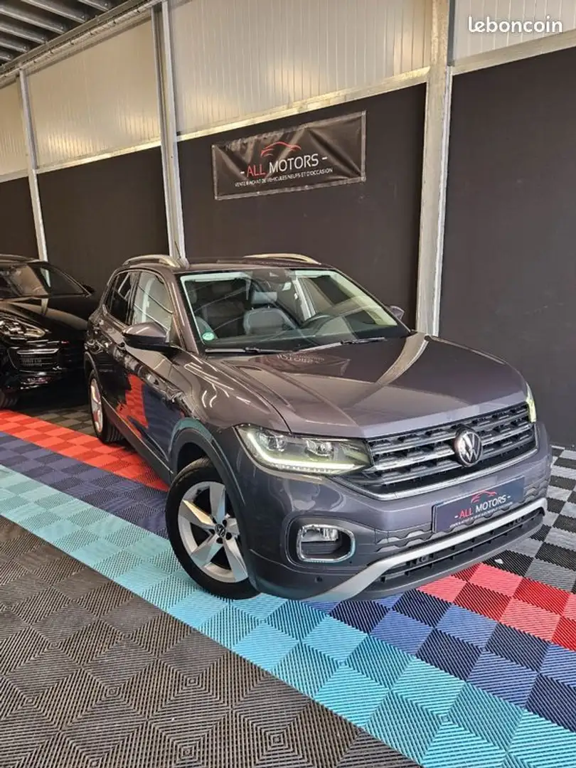 Volkswagen T-Cross Style plus 1.0TSI 110ch DSG garantie constructeur  Gris - 1