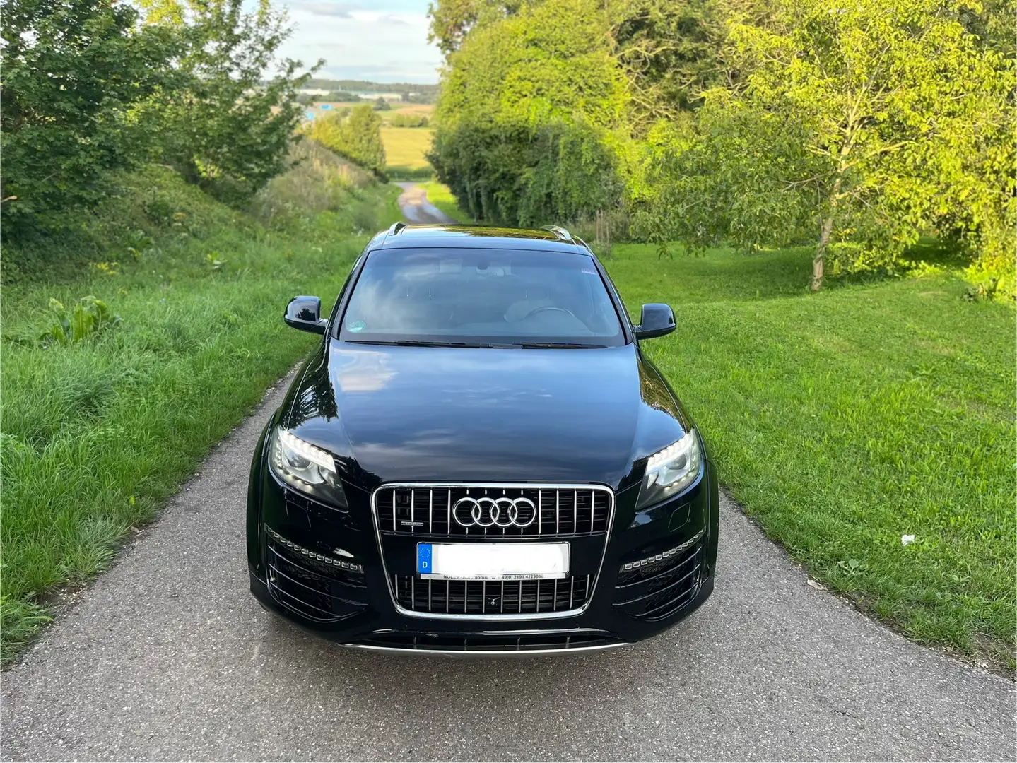 Audi Q7 3.0 TDI Quattro S-Line V12 Optik Euro6 Schwarz - 2