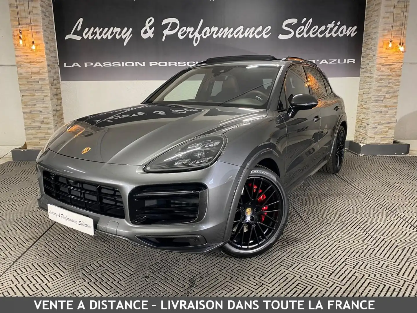 Porsche Cayenne GTS 4.0 V8 460ch - 1°main origine Monaco - 60k€ d\ Grau - 1
